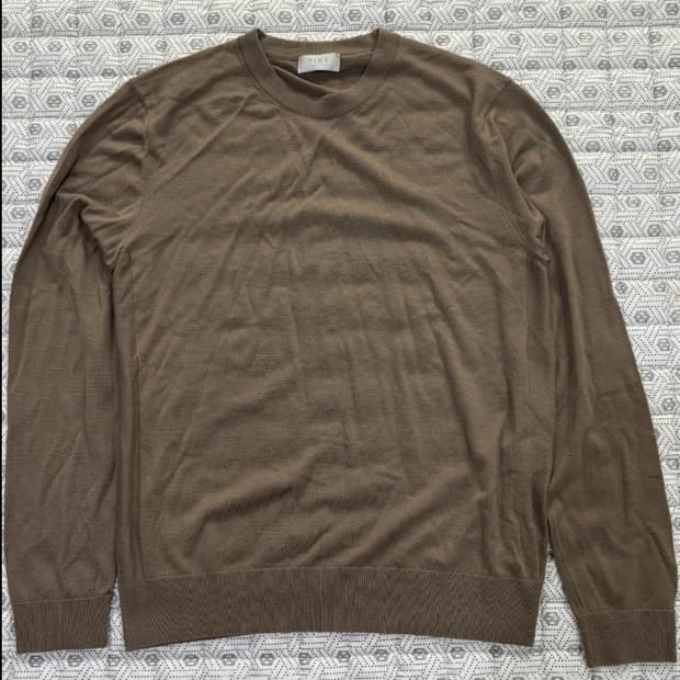 타임 TIME 니트 100