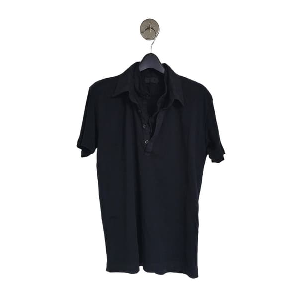 Layered henley polo