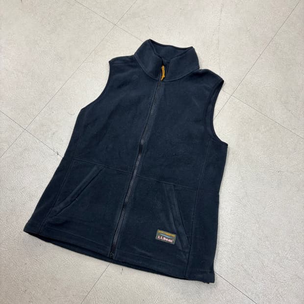 LLbean 스몰로고 플리스 조끼