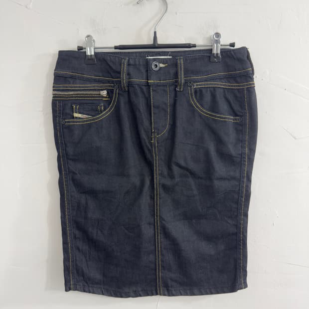 diesel denim skirt