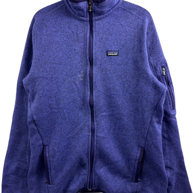 파타고니아 퍼플 베러스웨터 풀집업1394