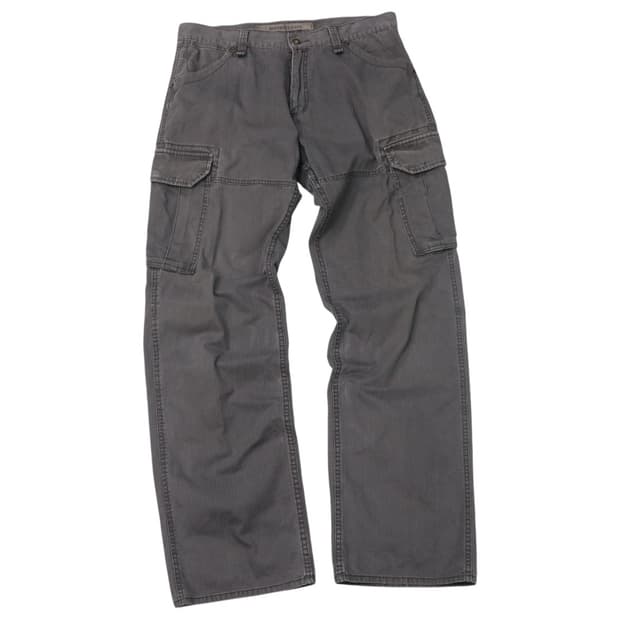 ROVERTRY 로버트리 헤링본 트윌 차콜 카고 팬츠