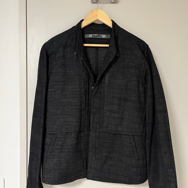 블랙멀 카본 Collarless Jacket