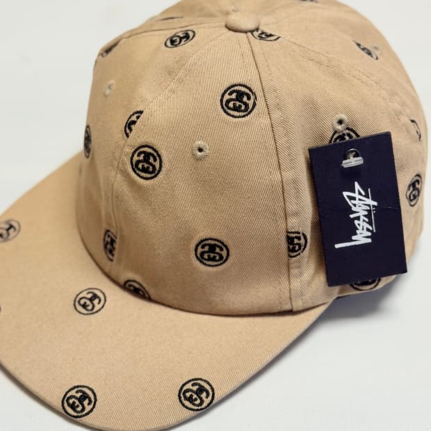 택달린 새상품) 스투시 SS 링크 엠브로이더드 볼캡