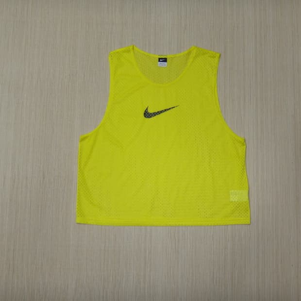 (XL) 나이키 팀 스크리미지스우시 조끼 옐로우