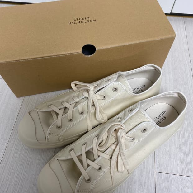 스튜디오 니콜슨 문스타 메리노 스니커즈 크림 280