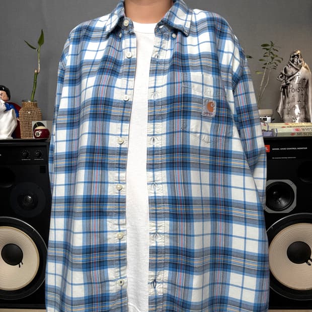 칼하트 체크셔츠