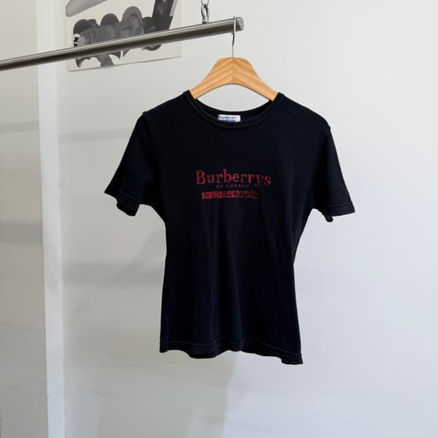빈티지 BURBERRY BLUE LABEL 반팔 티셔츠 