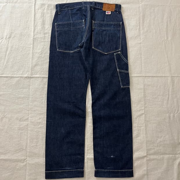 USA 빈티지 베이커 카펜터 데님 워크 팬츠