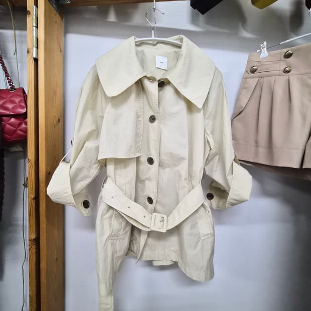 구호 바스락 숏트렌치