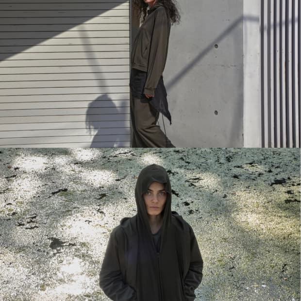 구매) 머듈 라운지 후드집업 올리브 1사이즈