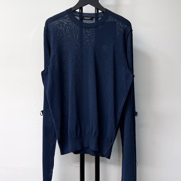언더커버 20F/W 하이 게이지 본디드 니트