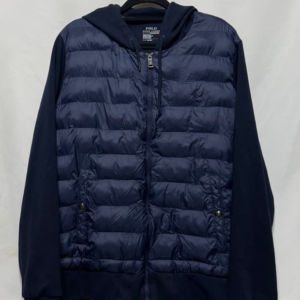 L 폴로 랄프로렌 패딩 후드집업