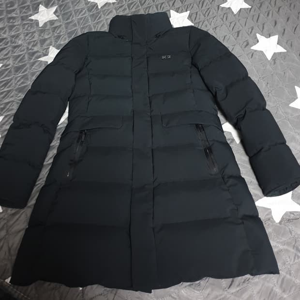 K2 수지 앨리스 슬림핏 구스다운 롱패딩 블랙 (95)
