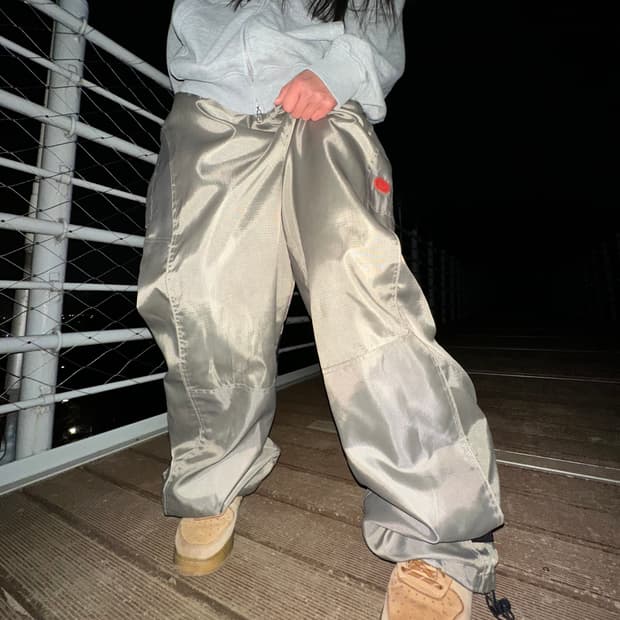 Ecko wide track pants