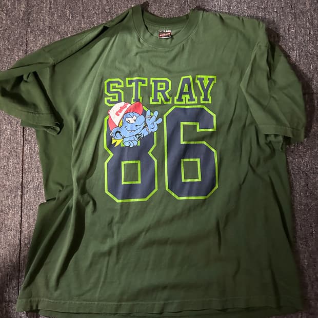 stray rats 스트레이랫츠 스머프 티셔츠