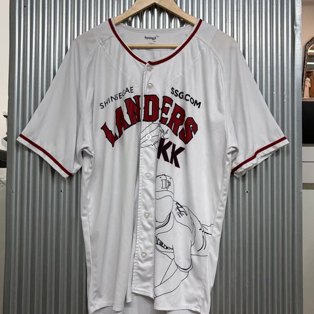 [XL] SSG 랜더스 LANDERS KK 29 김광현 야구 저지 6.9