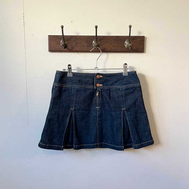 Hysteric Glamour 데님 숏 스커트