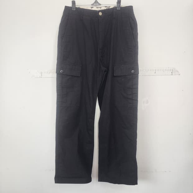 벤데이비스 블랙 카고 바지 면바지