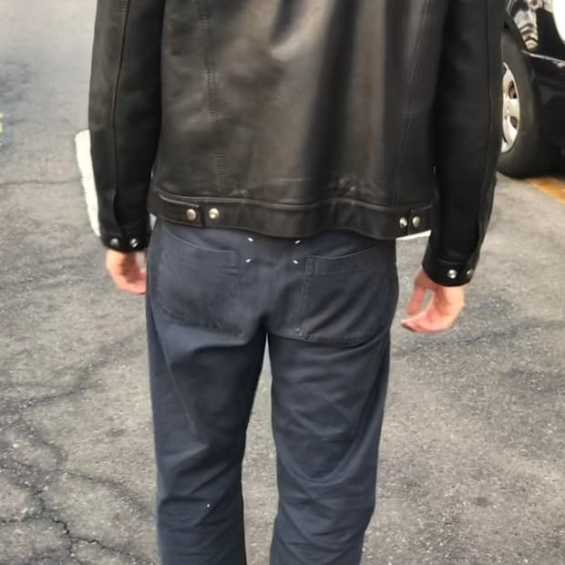 마르지엘라 맥퀸 팬츠 48