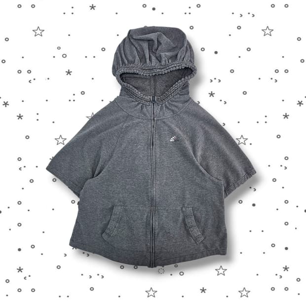 90 Adidas 아디다스 반팔 셔링 후드집업