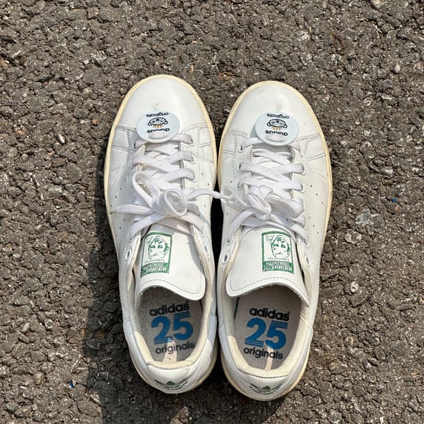 [245] 아디다스 니고 스탠스미스 화이트 그린 스니커즈