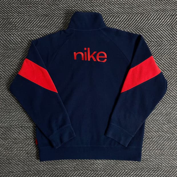 00s 나이키 빅로고 올드스쿨 후리스 자켓o 2854