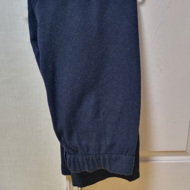 토마스모어 스콧 울 밴딩 팬츠 네이비 S사이즈