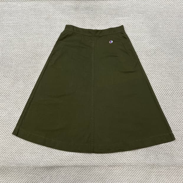 챔피온 로고 미디 스커트 r3529
