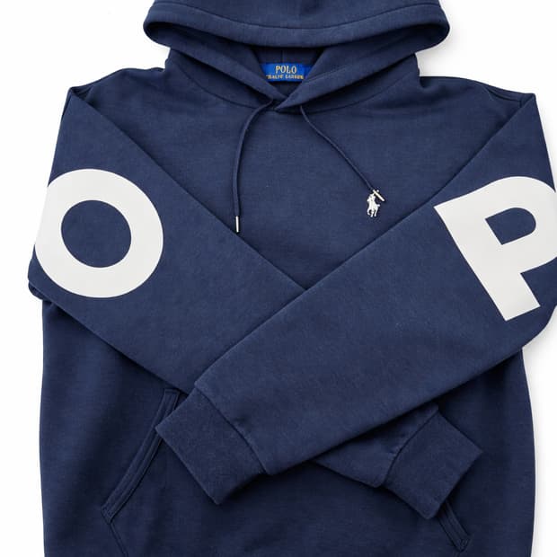 (정품 새상품)폴로 랄프로렌 네이비 후드티 M