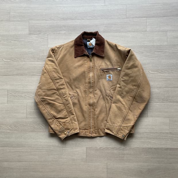 칼하트 J01 BRN 브라운 디트로이트 자켓