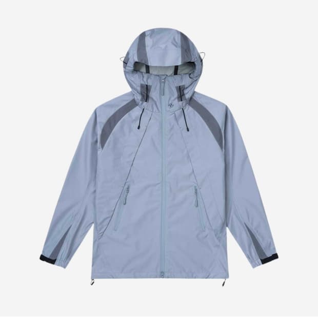 산산기어 24ss 윈드 쉴디드 자켓 아이스 그레이 사이즈1 민지 바람막이