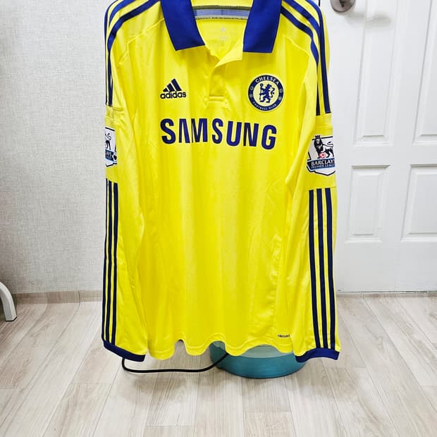 (100~105)L아디다스 첼시14~15EPL풀마킹 네마냐마티치긴팔유니폼