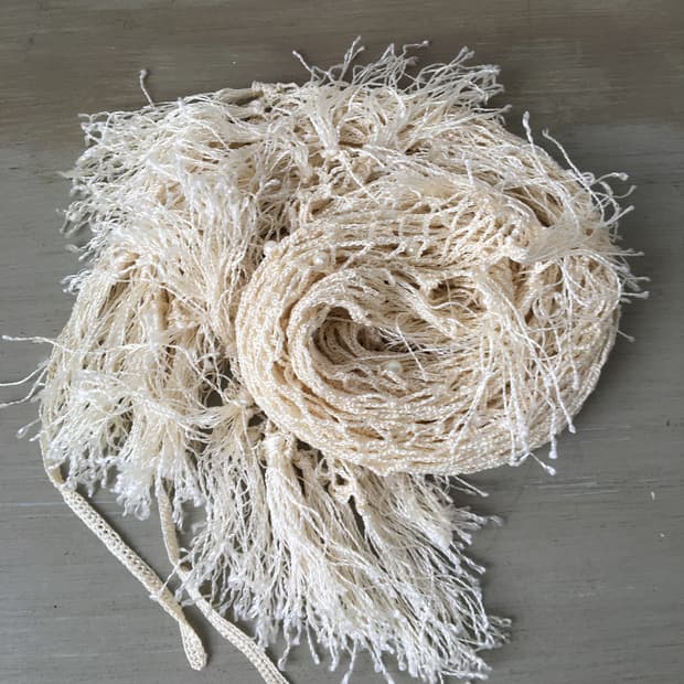  fringe net scarf