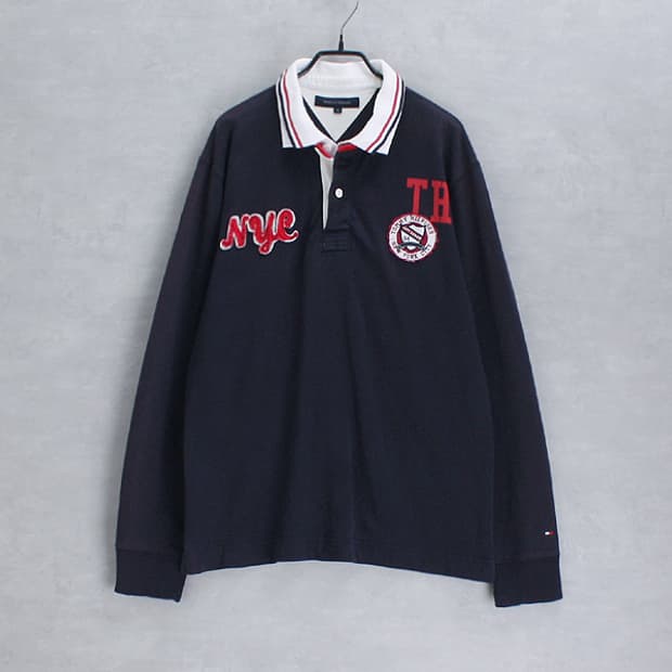 TOMMY HILFIGER _ rugby pique shirt
