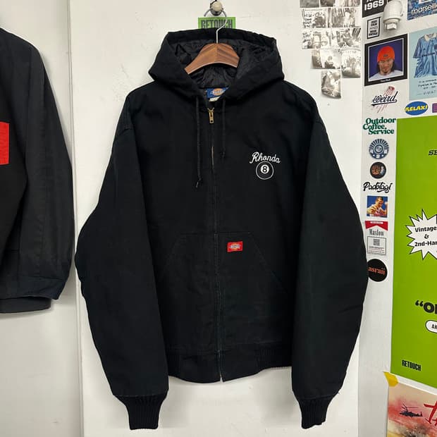 디키즈 8볼 자수 후드 워크자켓