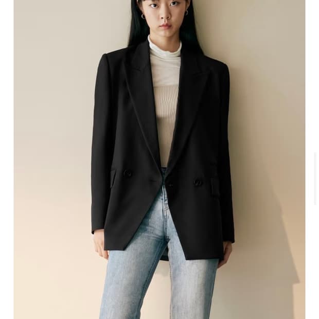 [66] 더엣지 자켓 블랙