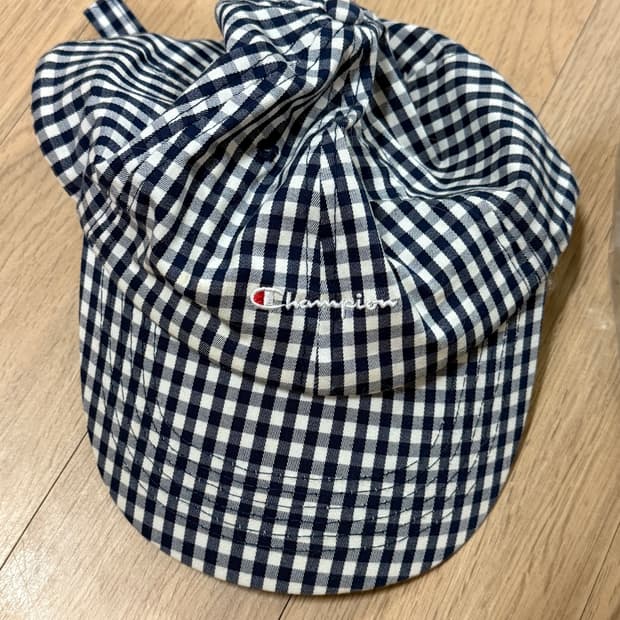 일본 챔피온 체크 모자