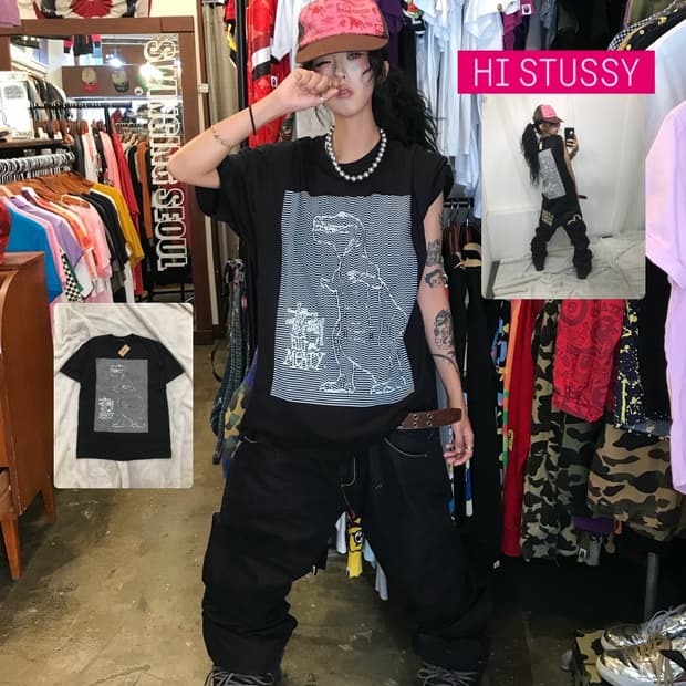 < Stussy Dots & Loops T-Shirt ( 새상품 ) >