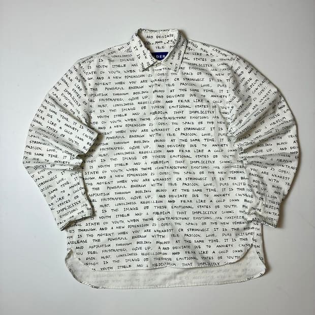 아더에러 ADER ERROR 20FW 히든 버튼 패턴 셔츠 PN8892