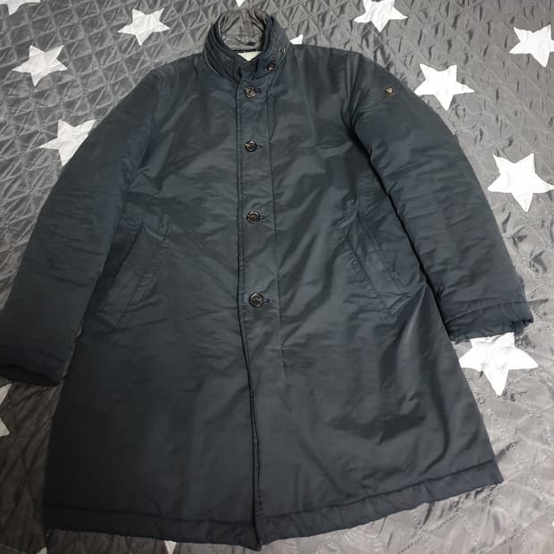 코오롱 클럽 캠브리지 안감내피 사파리 패딩 점퍼 (100)