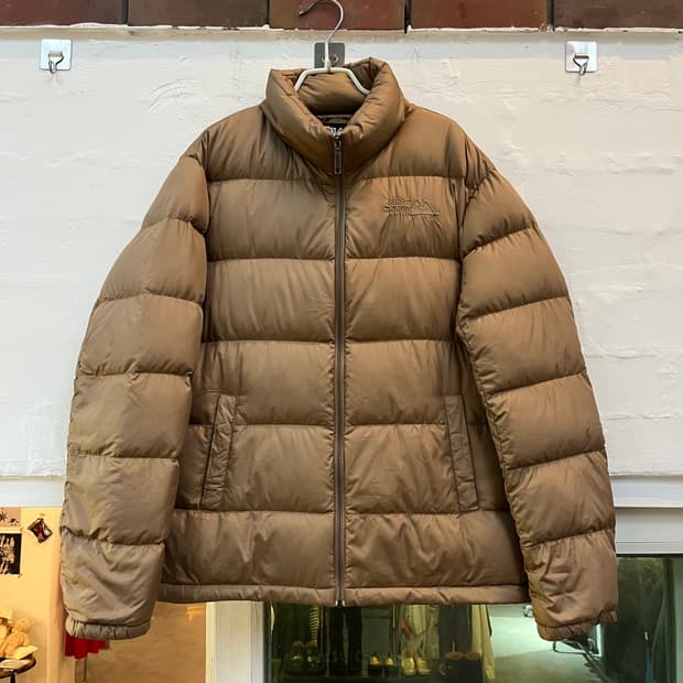 First Down USA 덕다운 경량패딩 브라운 L