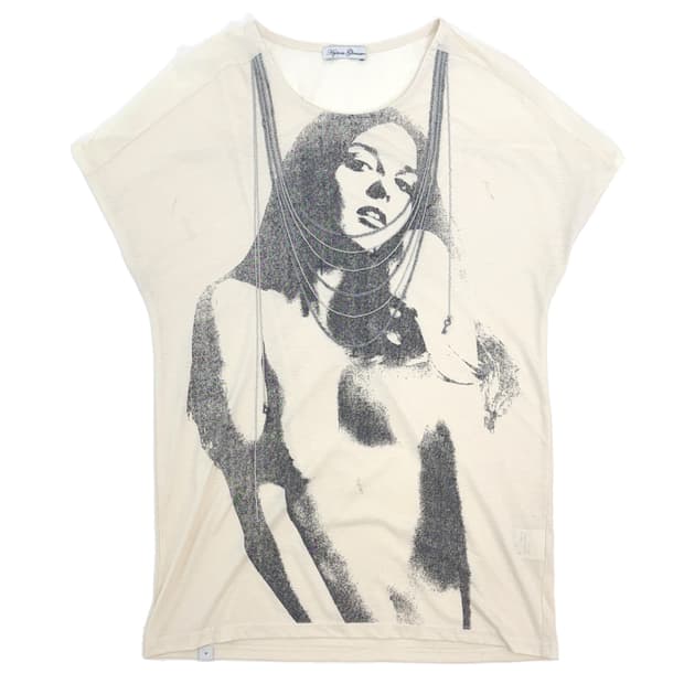 Hysteric Glamour Graphic T-shirt / Os