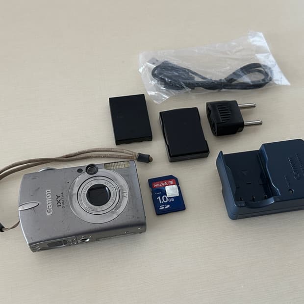 작례O) 캐논 ixy 600 디지털 카메라 디카