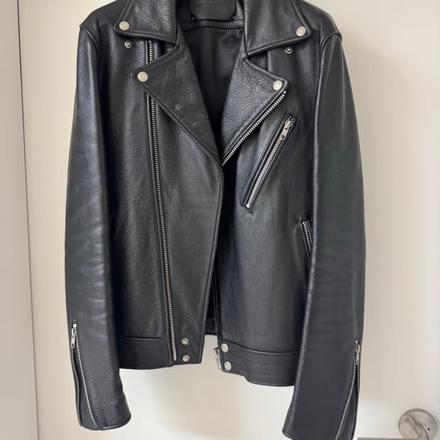 비바스튜디오 라이더자켓 (소가죽 리얼레더) M