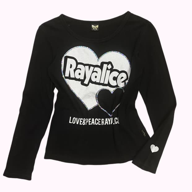 kitschy heart slim t-shirt