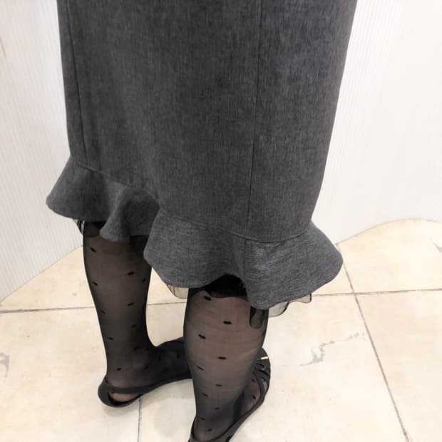 moonlace midi skirt