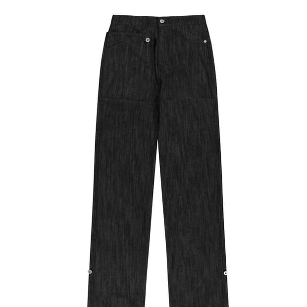 Ojos 오호스 메탈 데님 팬츠 2사이즈 