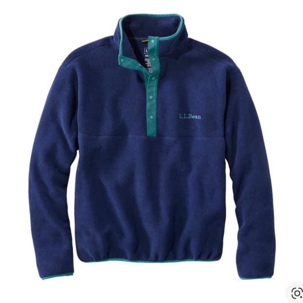 엘엘빈 클래식 플리스 풀오버 레귤러 나이트