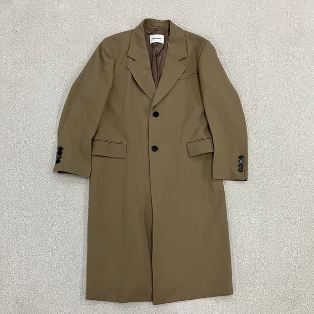 [M] 인사일런스 울 수트 롱코트 자켓 0107M1